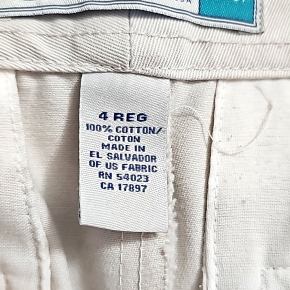 Old Navy Brand AT WAIST khaki size 4reg - Picture 9 of 11